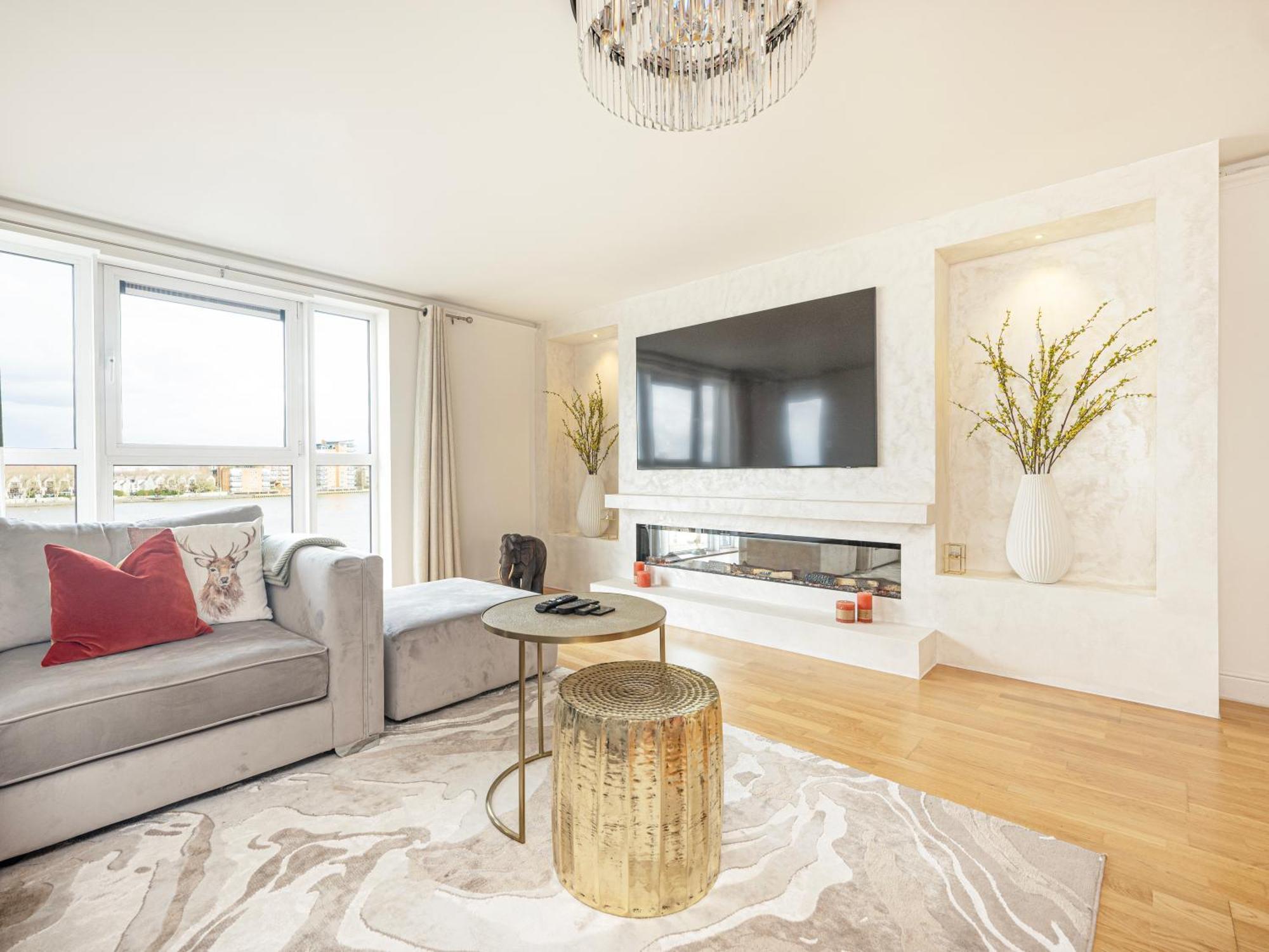 The View Greenwich - Luxury River Thames Apartment London Exteriör bild