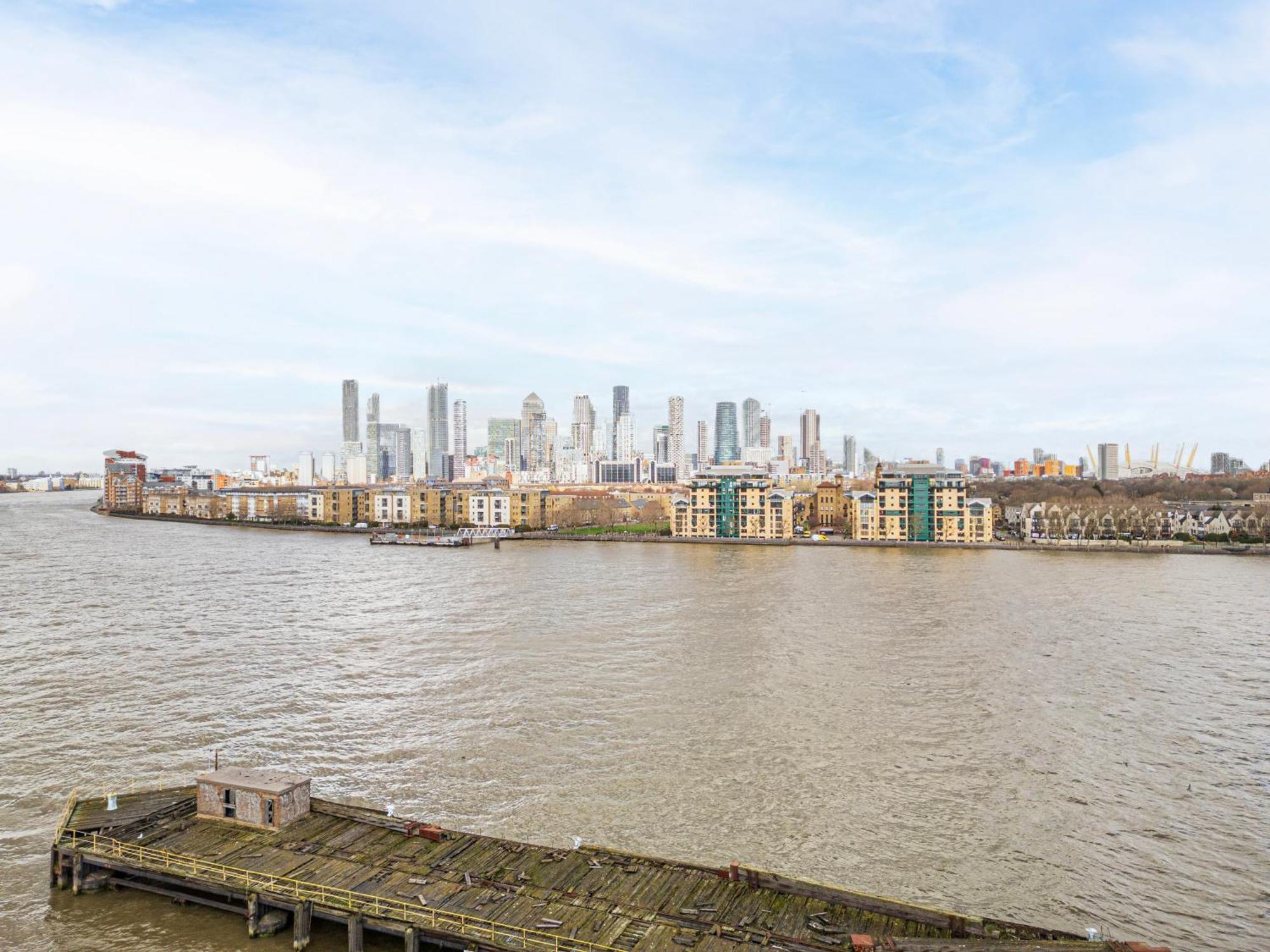 The View Greenwich - Luxury River Thames Apartment London Exteriör bild